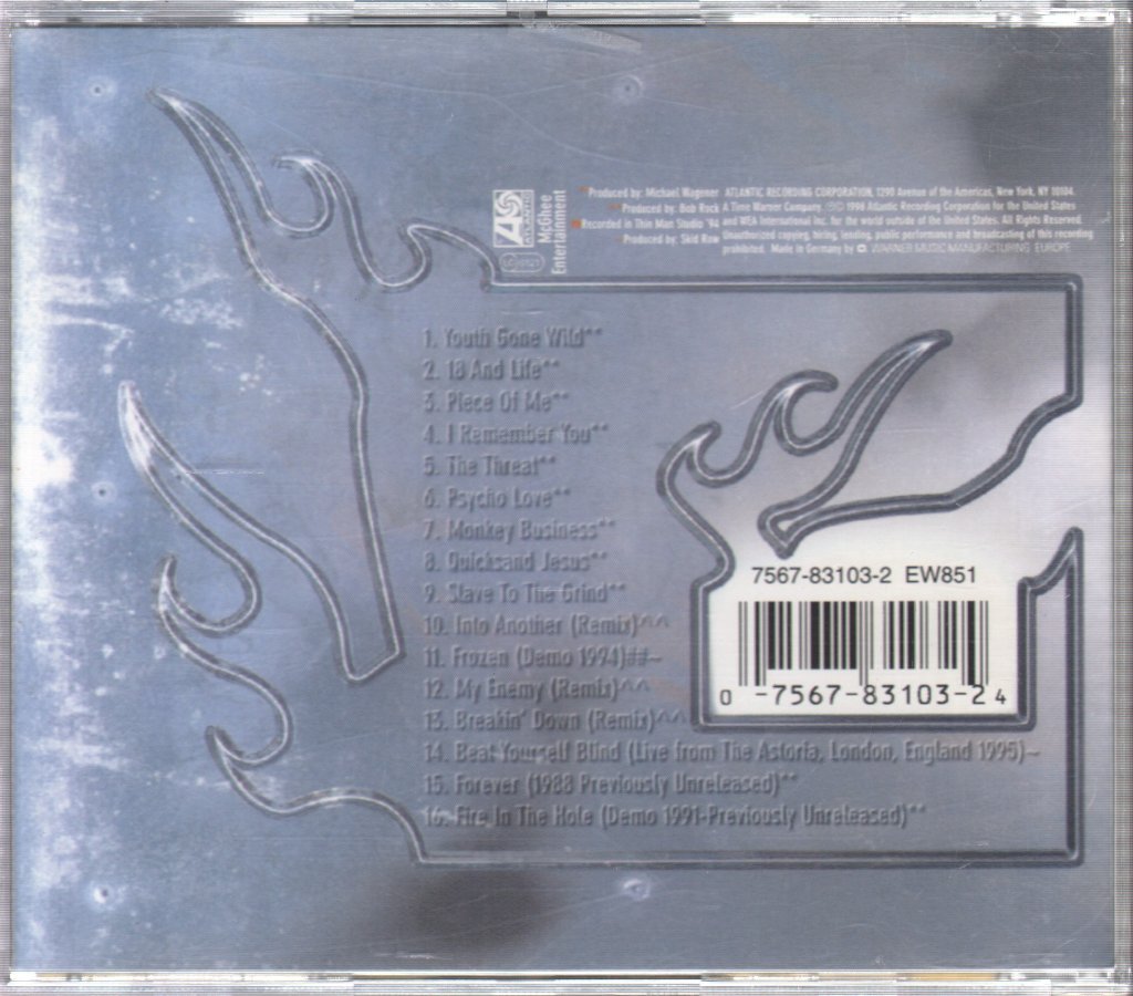 Skid Row - 40 Seasons: The Best Of Skid Row - Cd