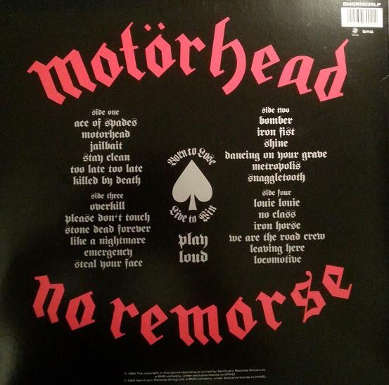Motorhead - No Remorse - Double Lp