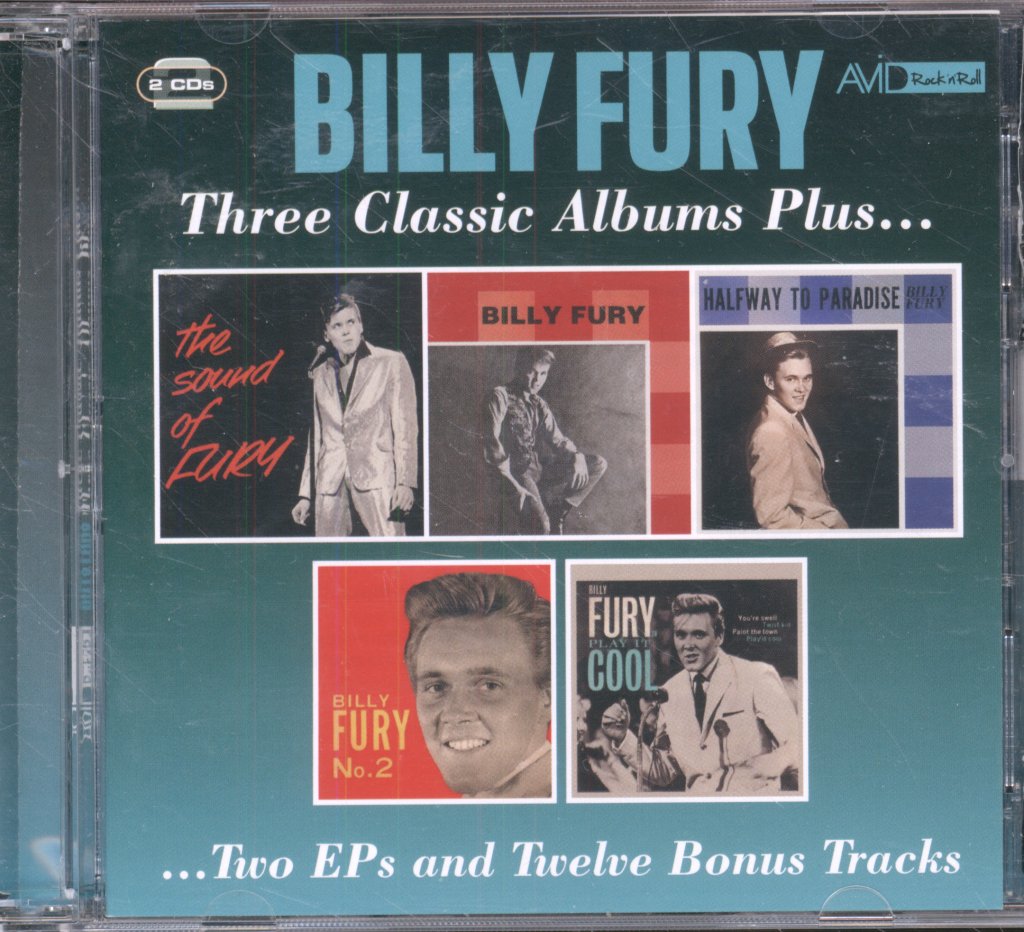 Billy Fury - Three Classic Albums Plus... - Double Cd