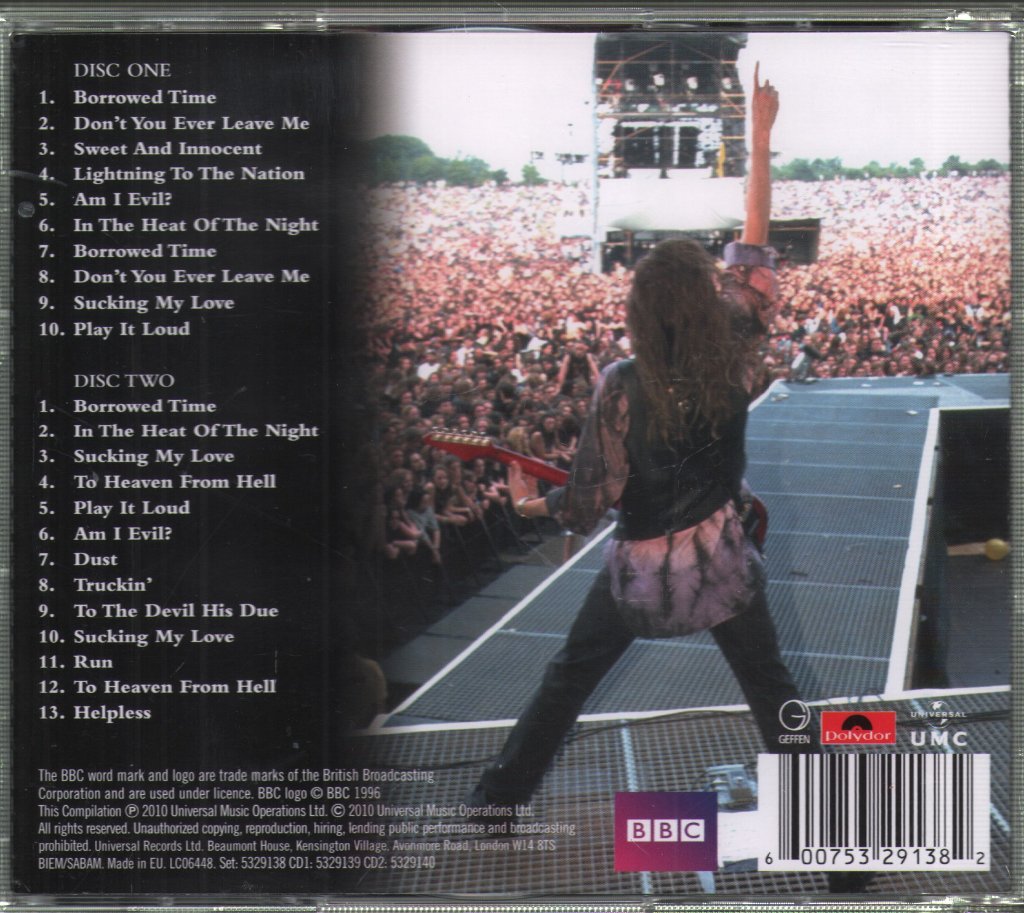 Diamond Head (Nwobhm Group) - Live At The BBC - Double Cd