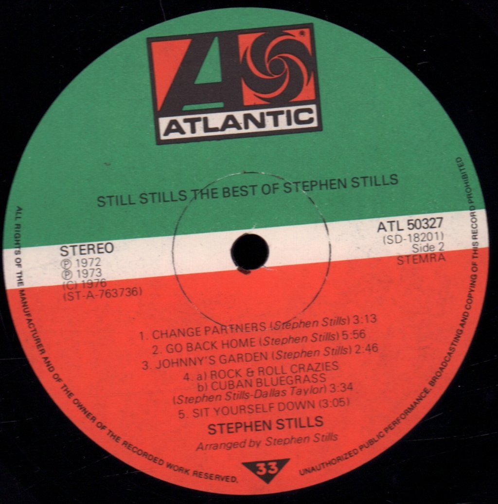 Stephen Stills - Still Stills The Best Of - Lp