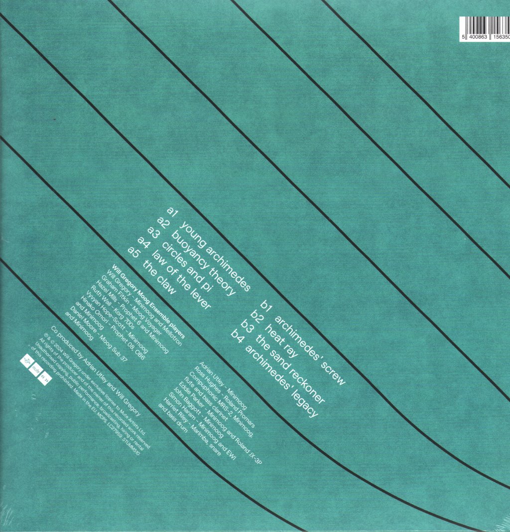 Will Gregory Moog Ensemble - Heat Ray: The Archimedes Project - Lp