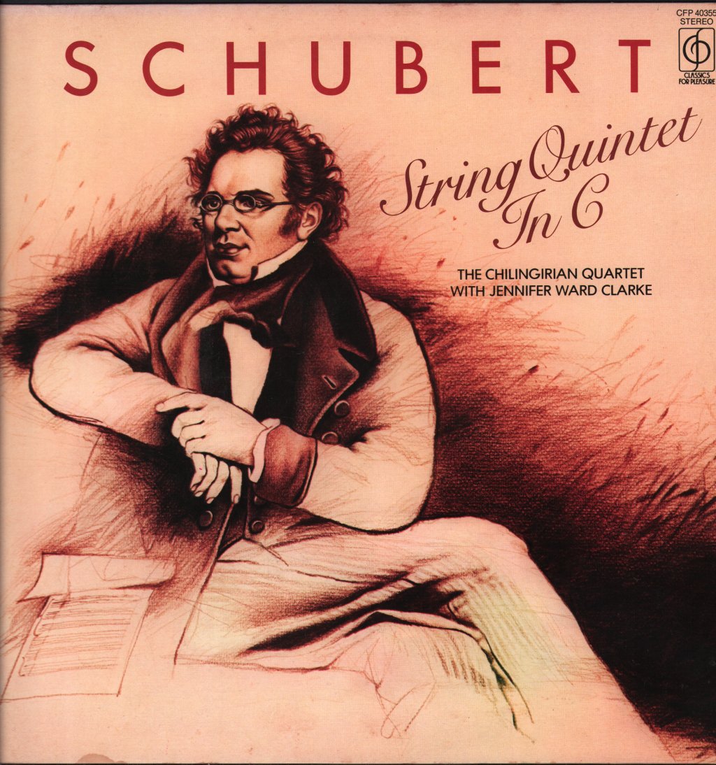 Chilingirian Quartet With Jennifer Ward Clarke - Schubert - String Quintet In C - Lp