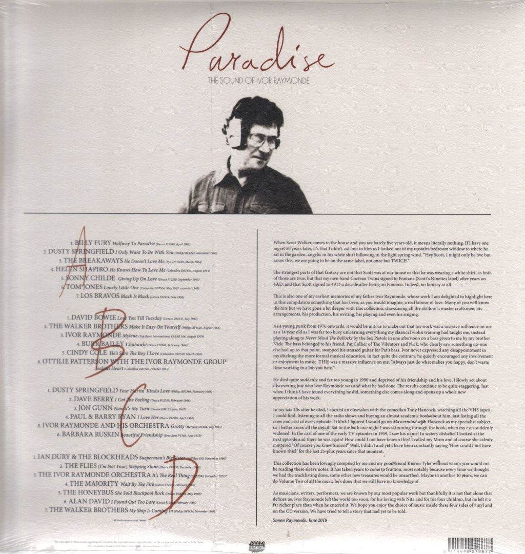 Ivor Raymonde - Paradise - Double Lp