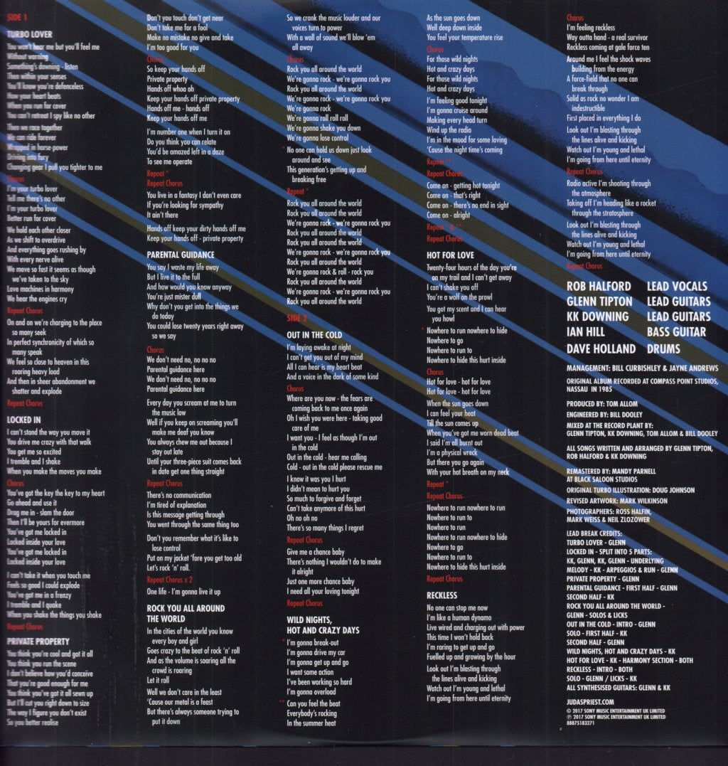 Judas Priest - Turbo 30 - Lp