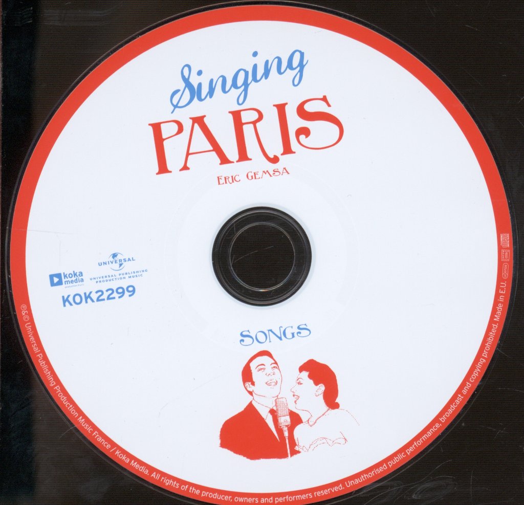 Various Artists - Singing Paris - Double Cd