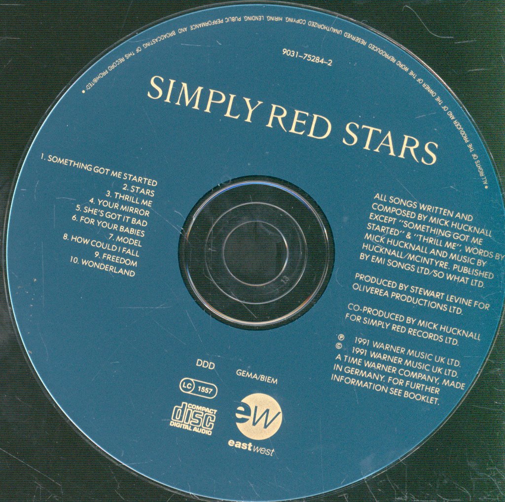 Simply Red - Stars - Cd