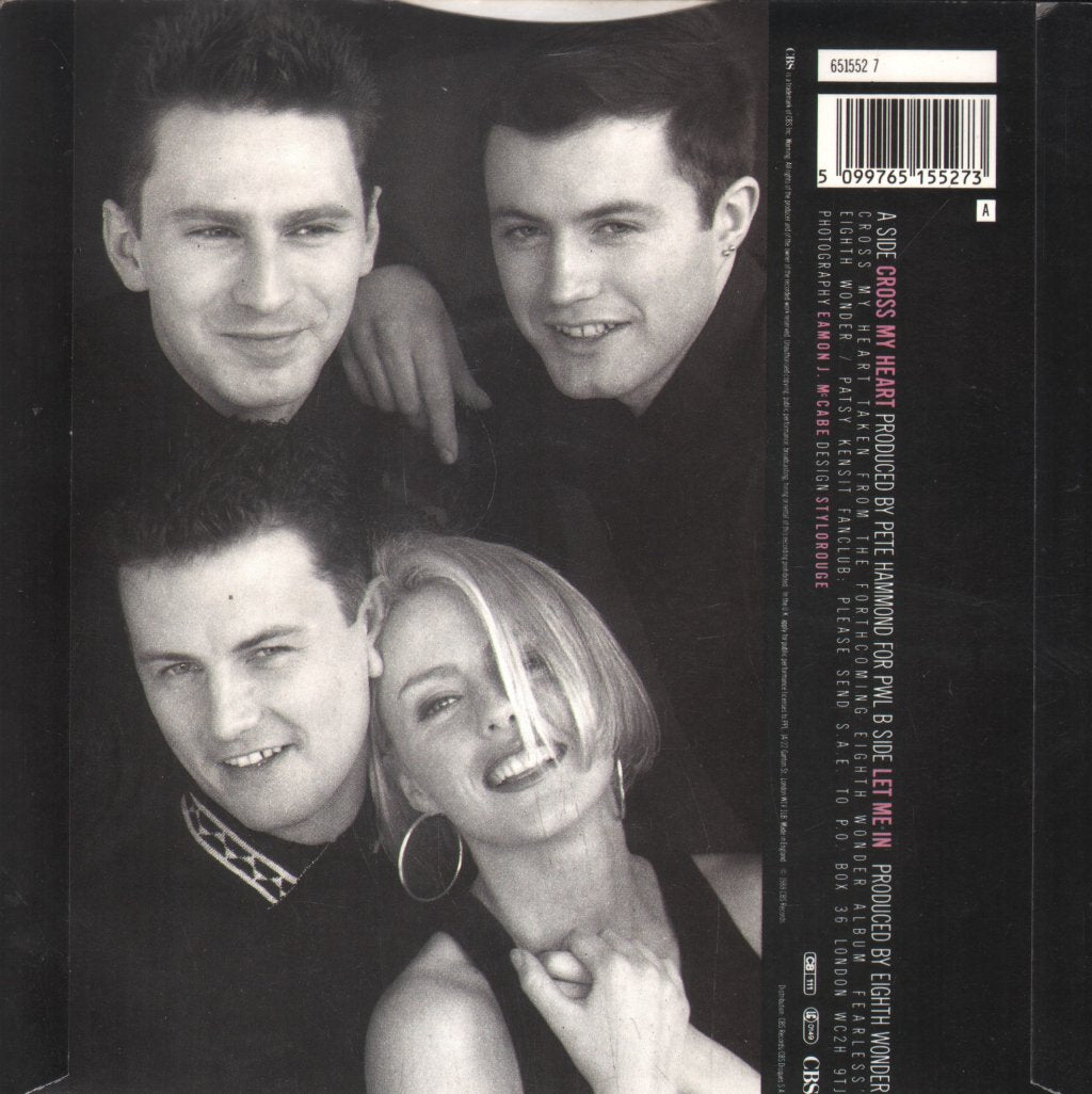 Eighth Wonder - Cross My Heart - 7 Inch