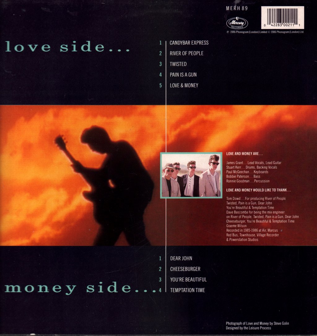 Love And Money - All You Need Is - Lp