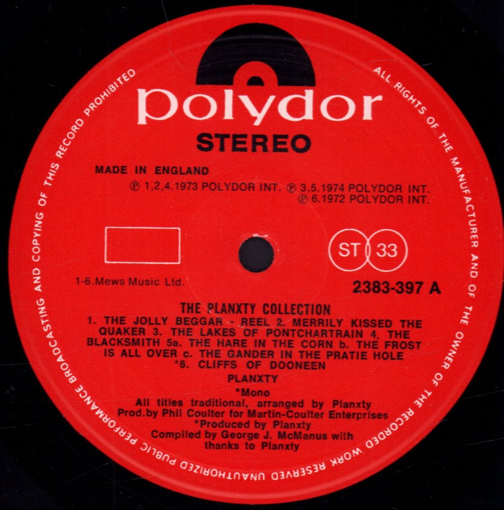 Planxty - Collection - Lp