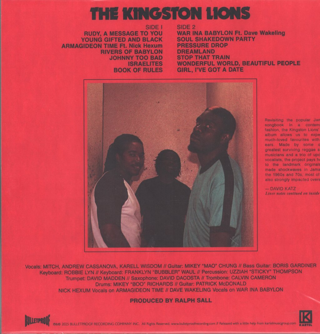 Kingston Lions - Kingston Lions - Lp