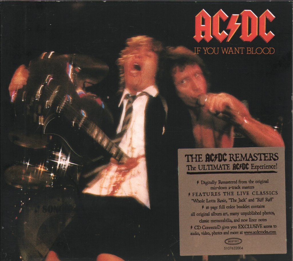 AC/DC - If You Want Blood You've Got It - Cd