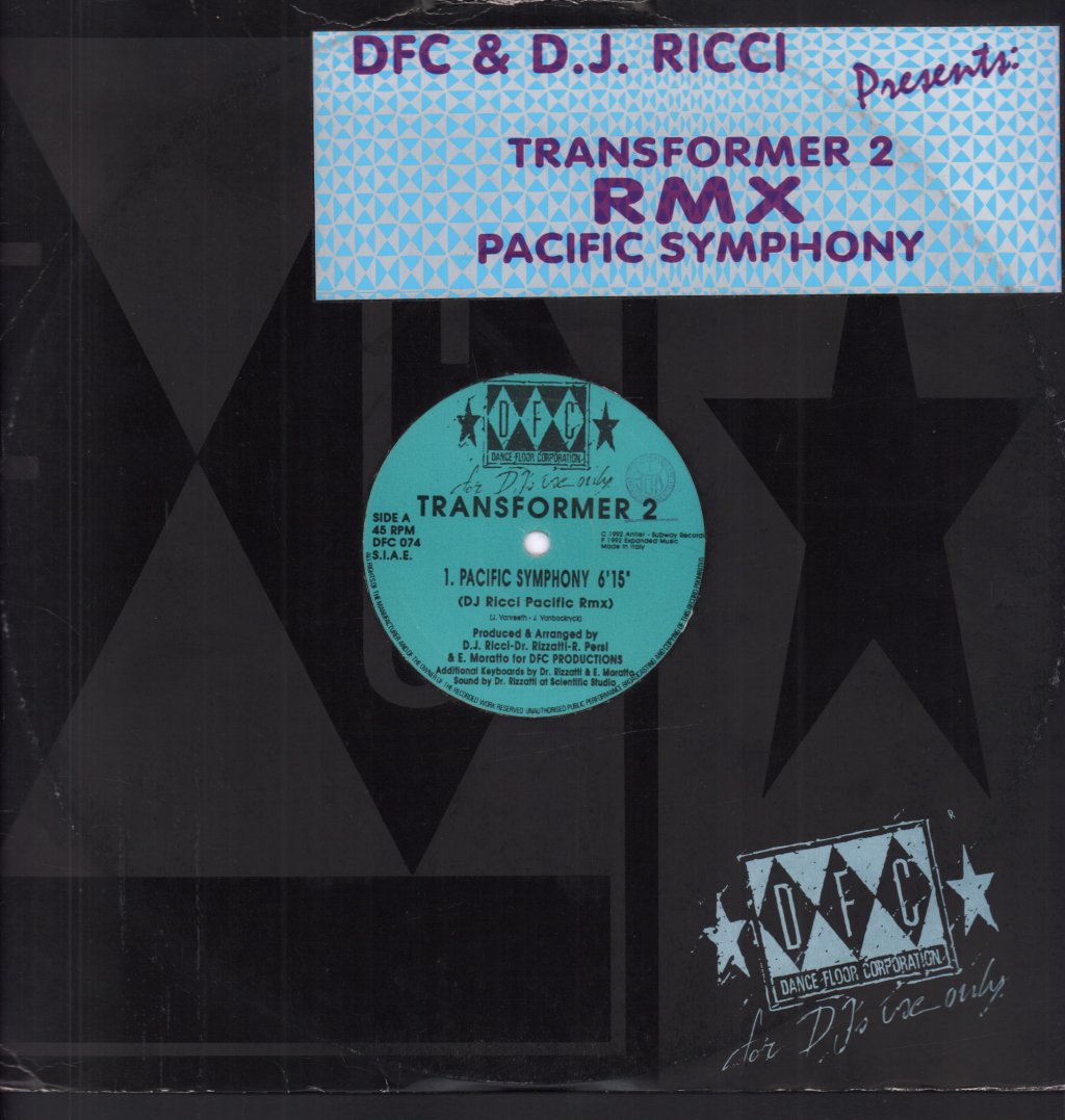 Transformer 2 - Pacific Symphony (Remix) - 12 Inch