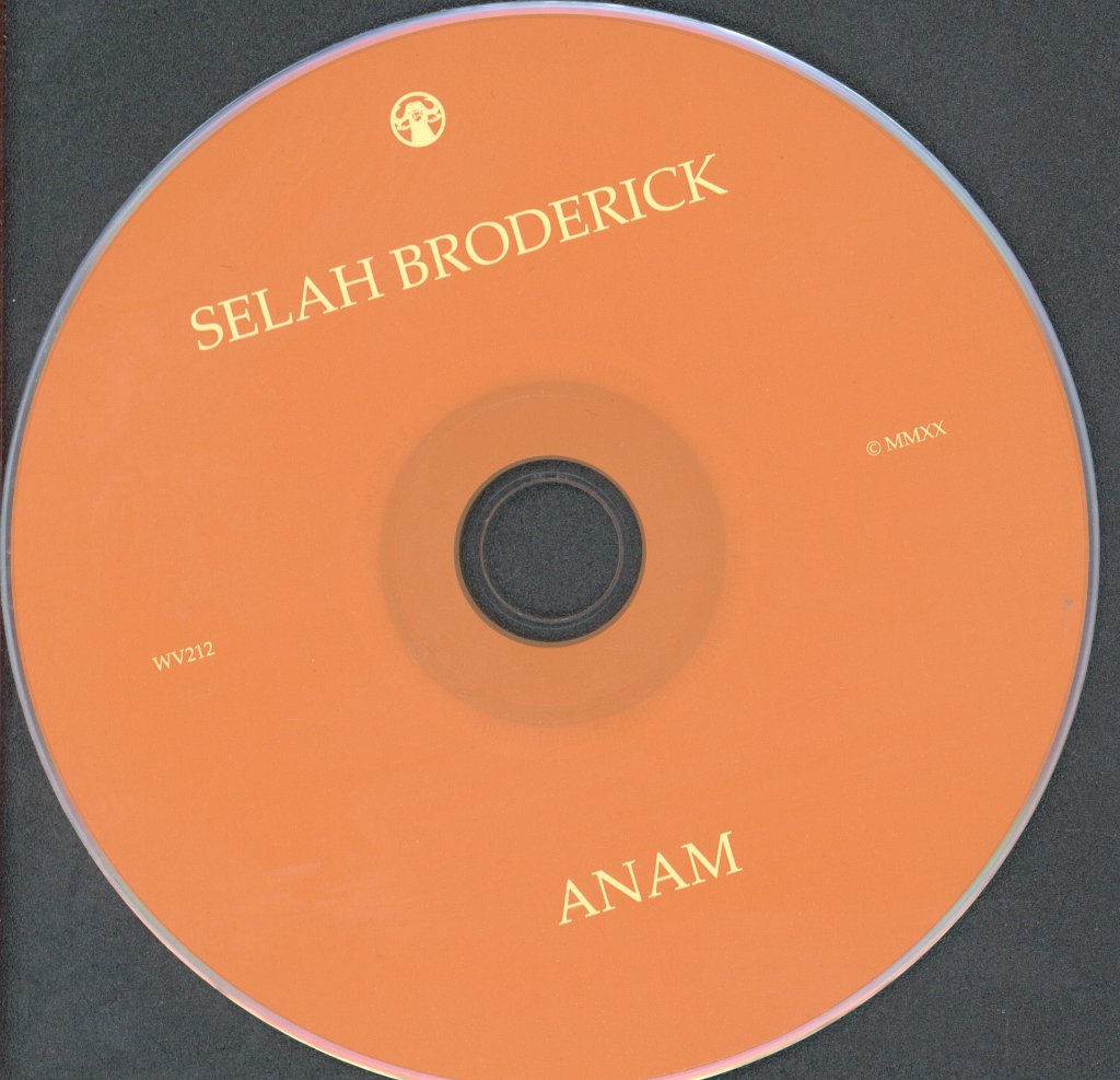 Selah Broderick - Anam - Cd