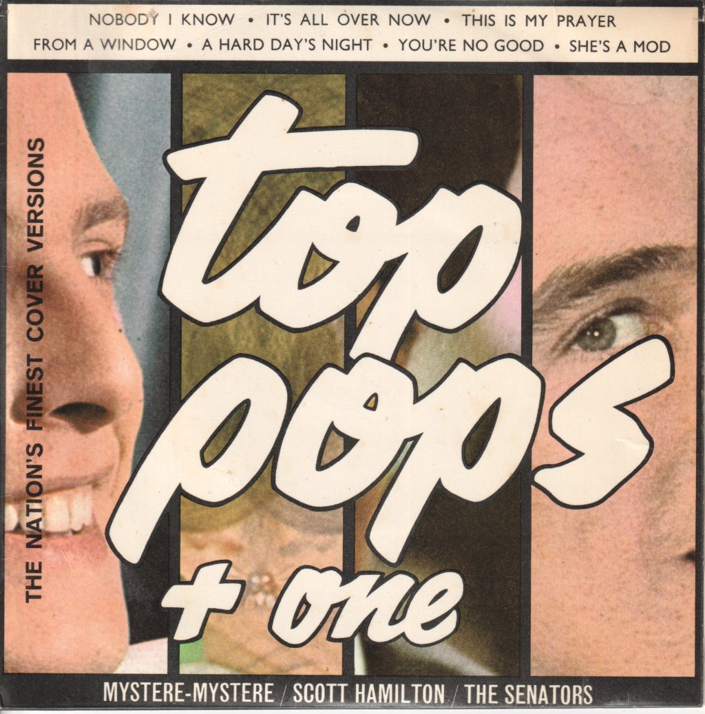 Mystère, Scott Hamilton, The Senators - Top Pops Plus One - 7 Inch