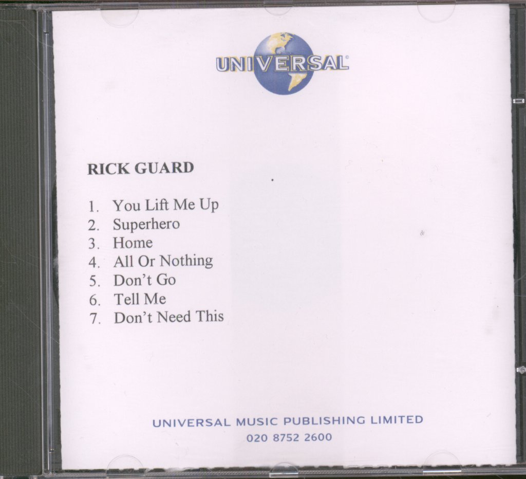 Rick Guard - Rick Guard - Cdr