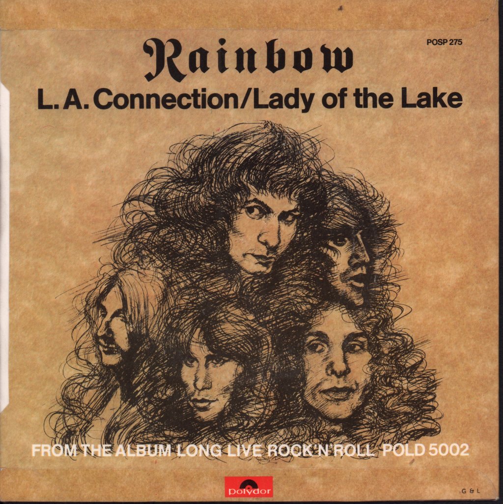 Rainbow (Rock/Metal Group) - L.a. Connection - 7 Inch