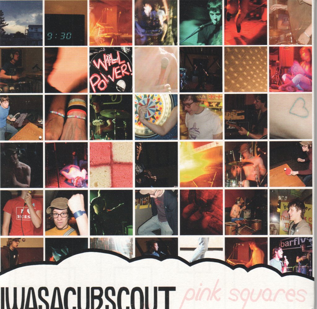 I Was A Cub Scout - Pink Squares - 7 Inch