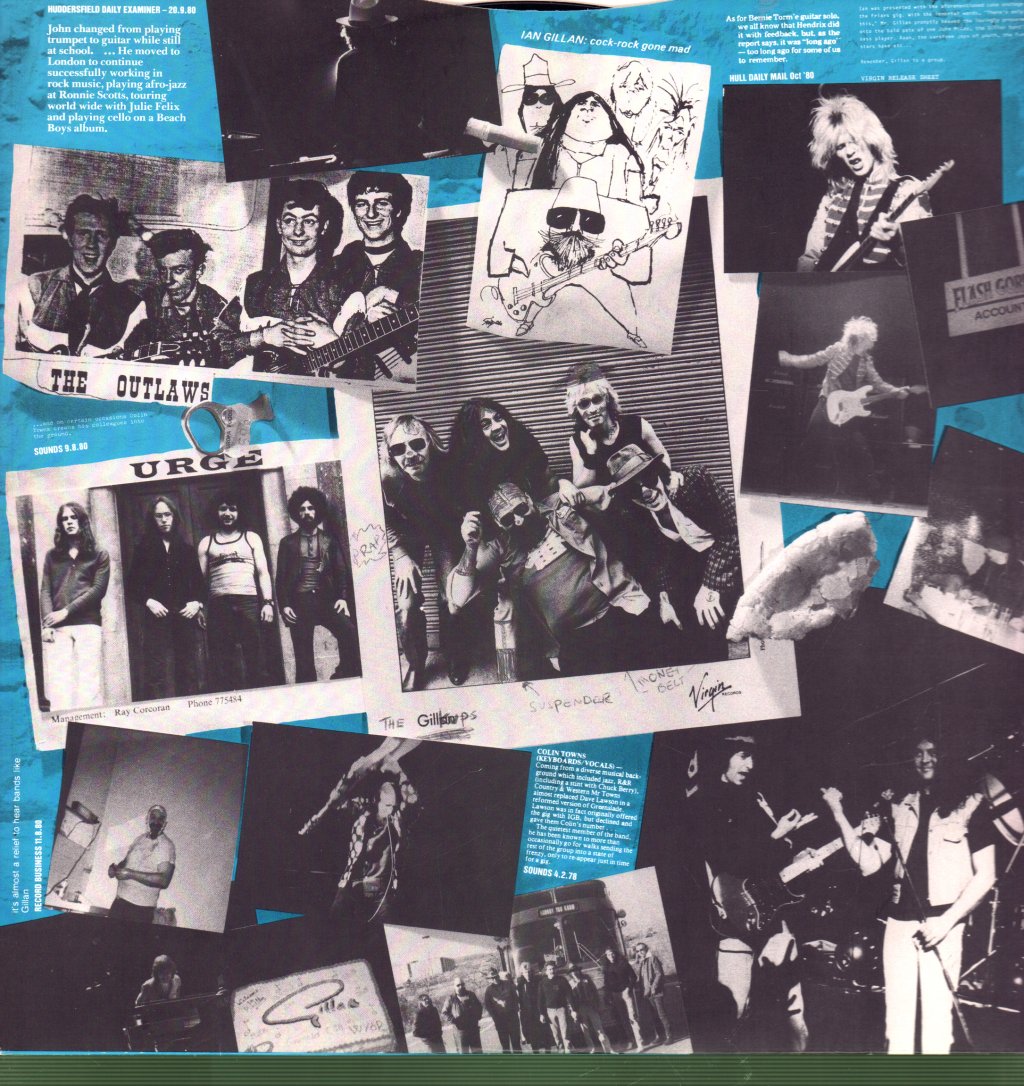 Gillan - Future Shock - Lp
