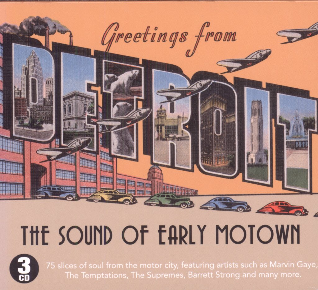 Various Artists - Greetings From Detroit - The Sound Of Early Motown - Cd Set