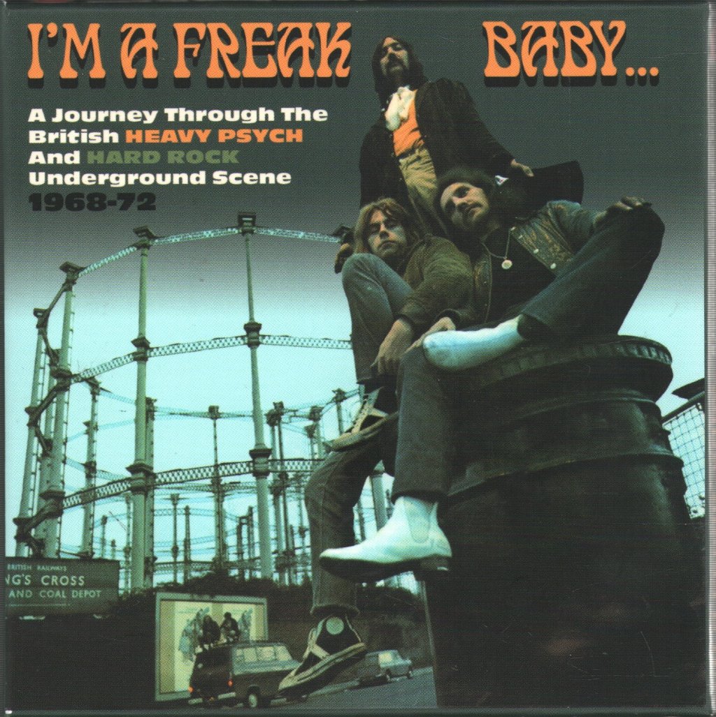 Various Artists - I'm A Freak, Baby... A Journey Through The British Heavy Psych And Hard Rock Underground Scene 1968-72 - Cd Set