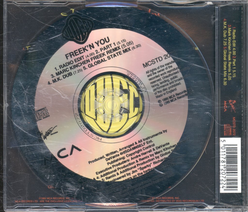 Jodeci - Freek'n You - Cd