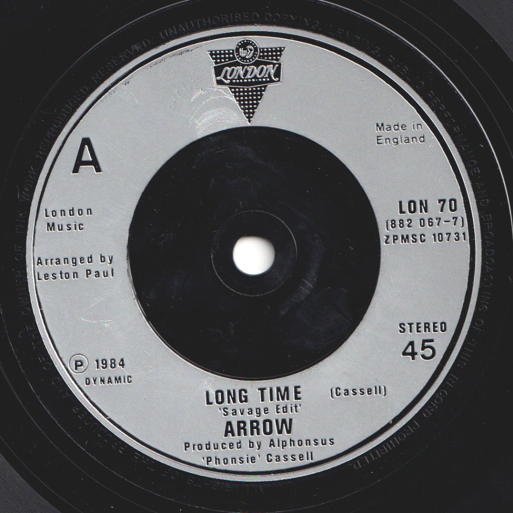 Arrow - Long Time - 7 Inch