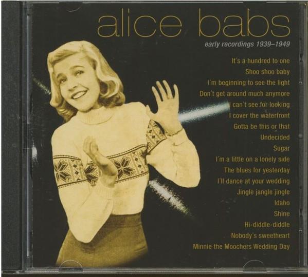 Alice Babs - Early Recordings 1939 - 1949 - Cd