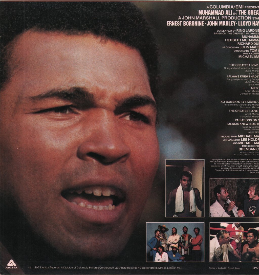 Michael Masser - Muhammad Ali - The Greatest - Lp