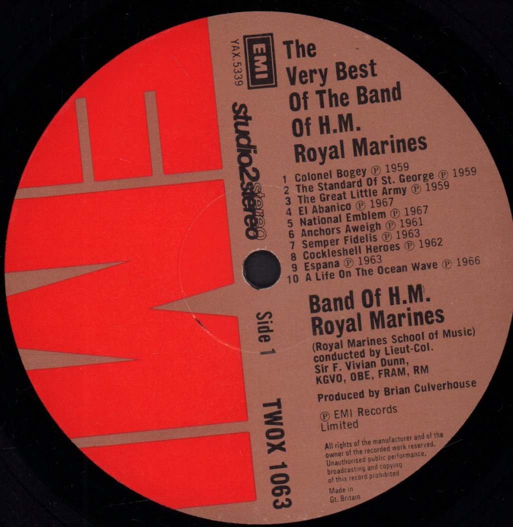 Band Of HM Royal Marines - Very Best Of - Lp