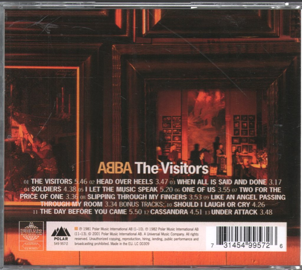 ABBA - The Visitors - Cd