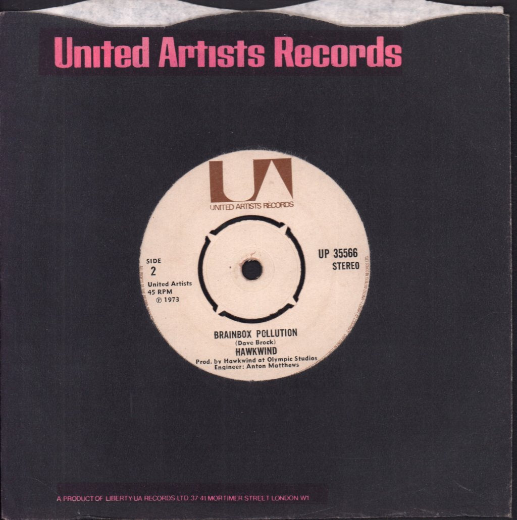 Hawkwind - Urban Guerrilla - 7 Inch