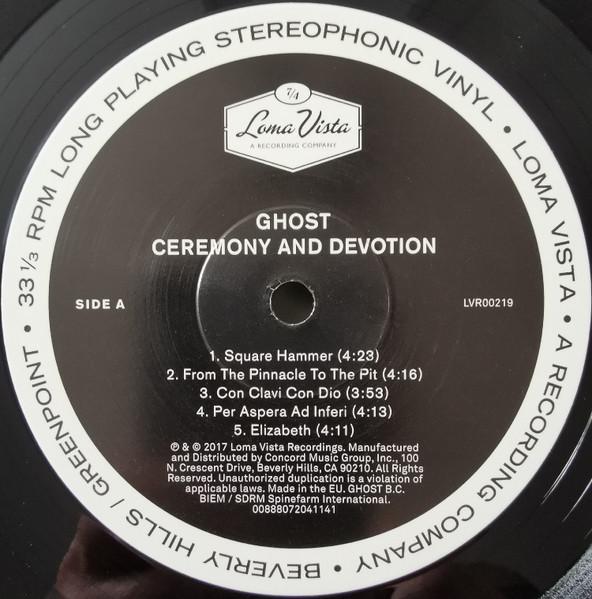 Ghost (Swedish Rock Band) - Ceremony And Devotion - Double Lp