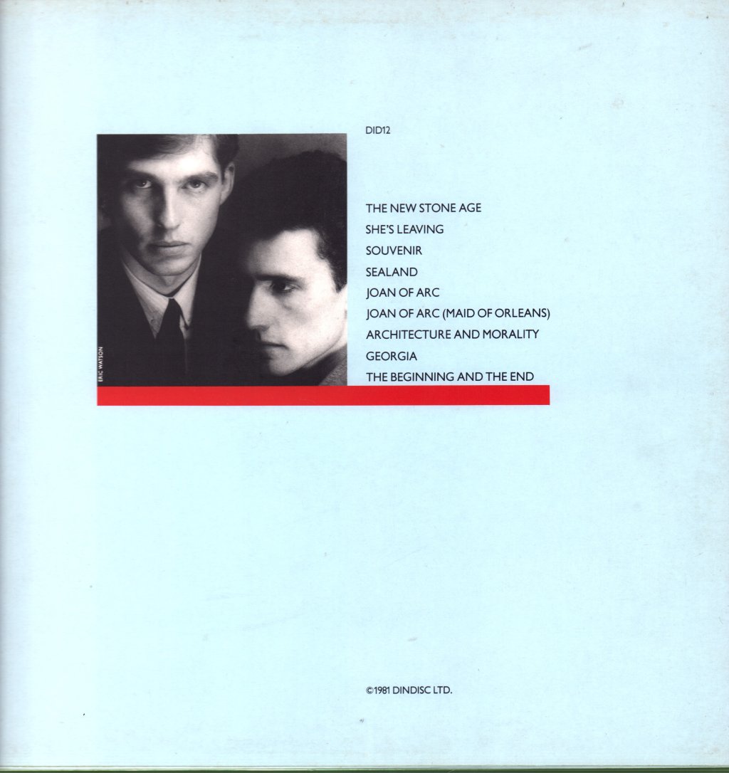 OMD - Architecture And Morality - Lp