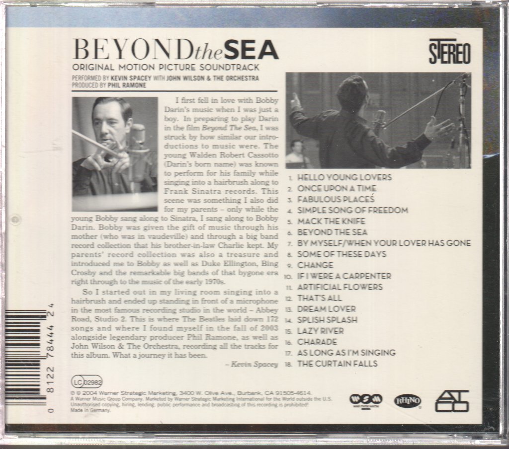 Beyond The Sea - Ost - Cd