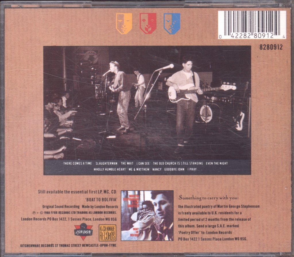 Martin Stephenson And The Daintees - Gladsome, Humour & Blue - Cd