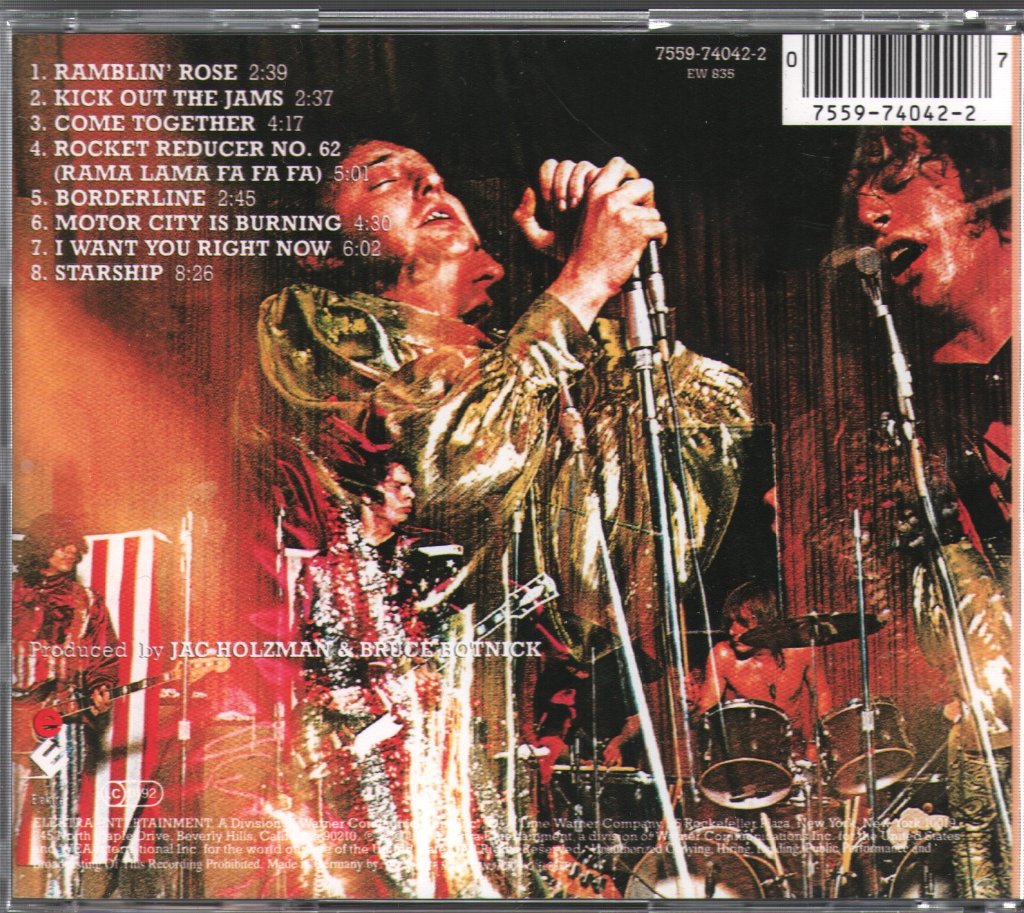 MC5 - Kick Out The Jams - Cd