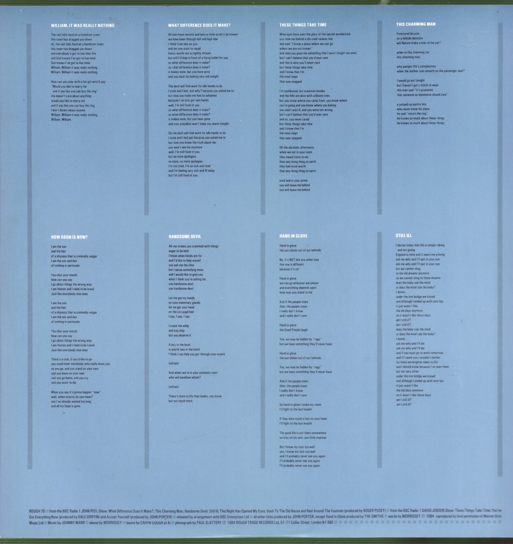 Smiths - Hatful Of Hollow - Lp