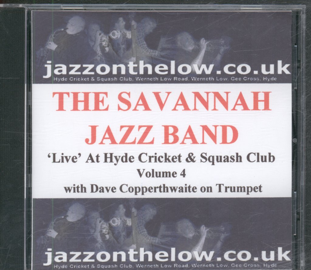 Savannah Jazz Band - Live At Hyde Cricket & Squash Club Volume 4 - Cdr