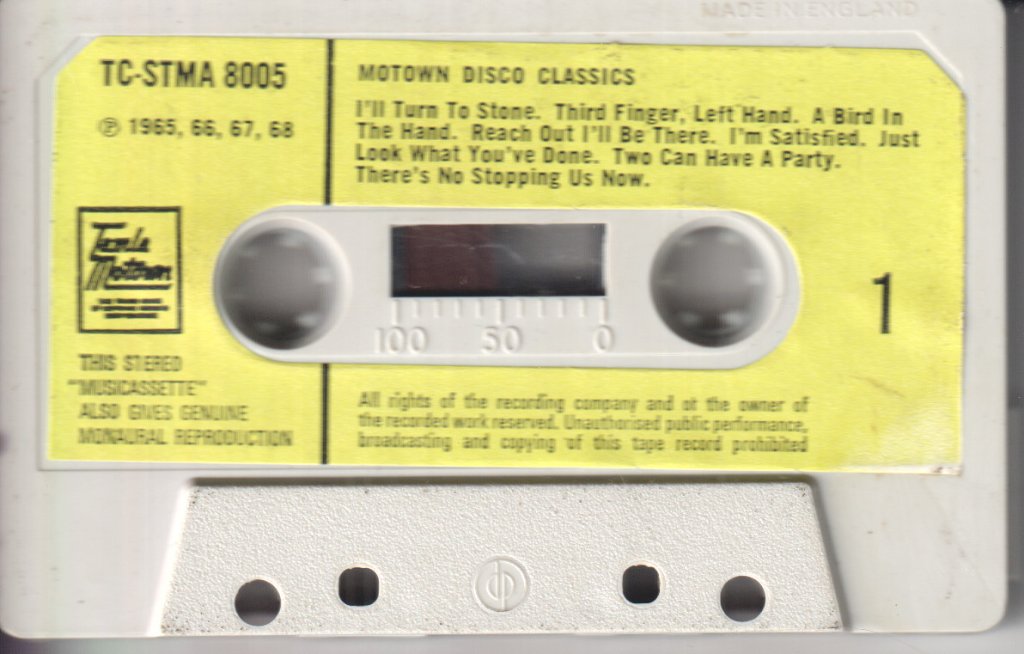 Various Artists - Motown Disco Classics Volume 2 - Cassette