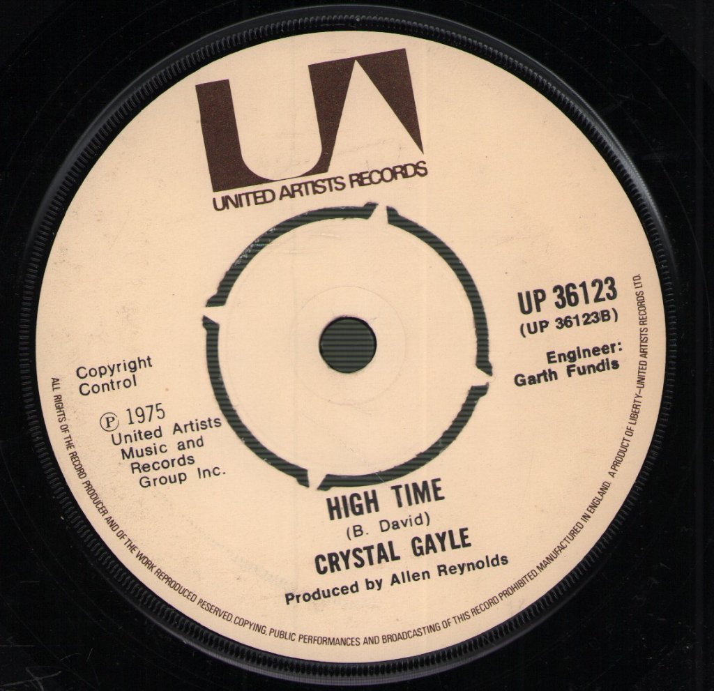 Crystal Gayle - I'll Get Over You - 7 Inch