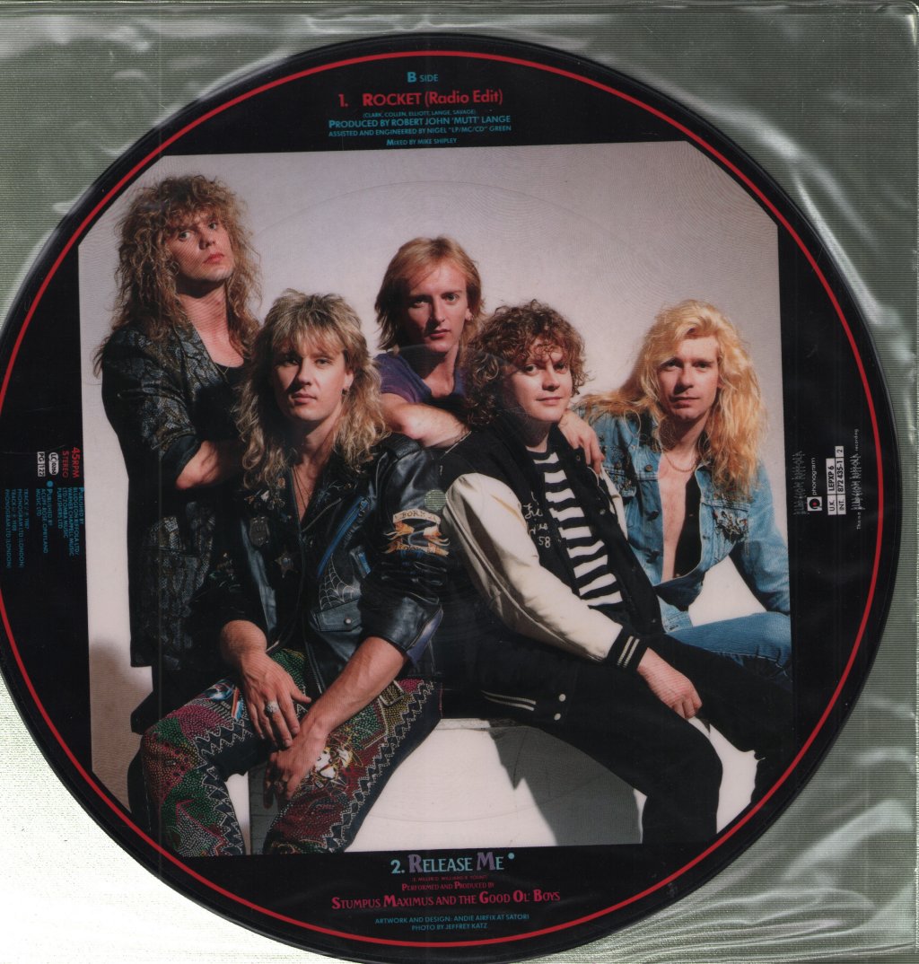 Def Leppard - Rocket (The Lunar Mix) - 12 Inch