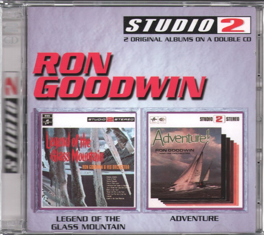 Ron Goodwin And His Orchestra - Legend Of The Glass Mountain / Adventure! - Double Cd