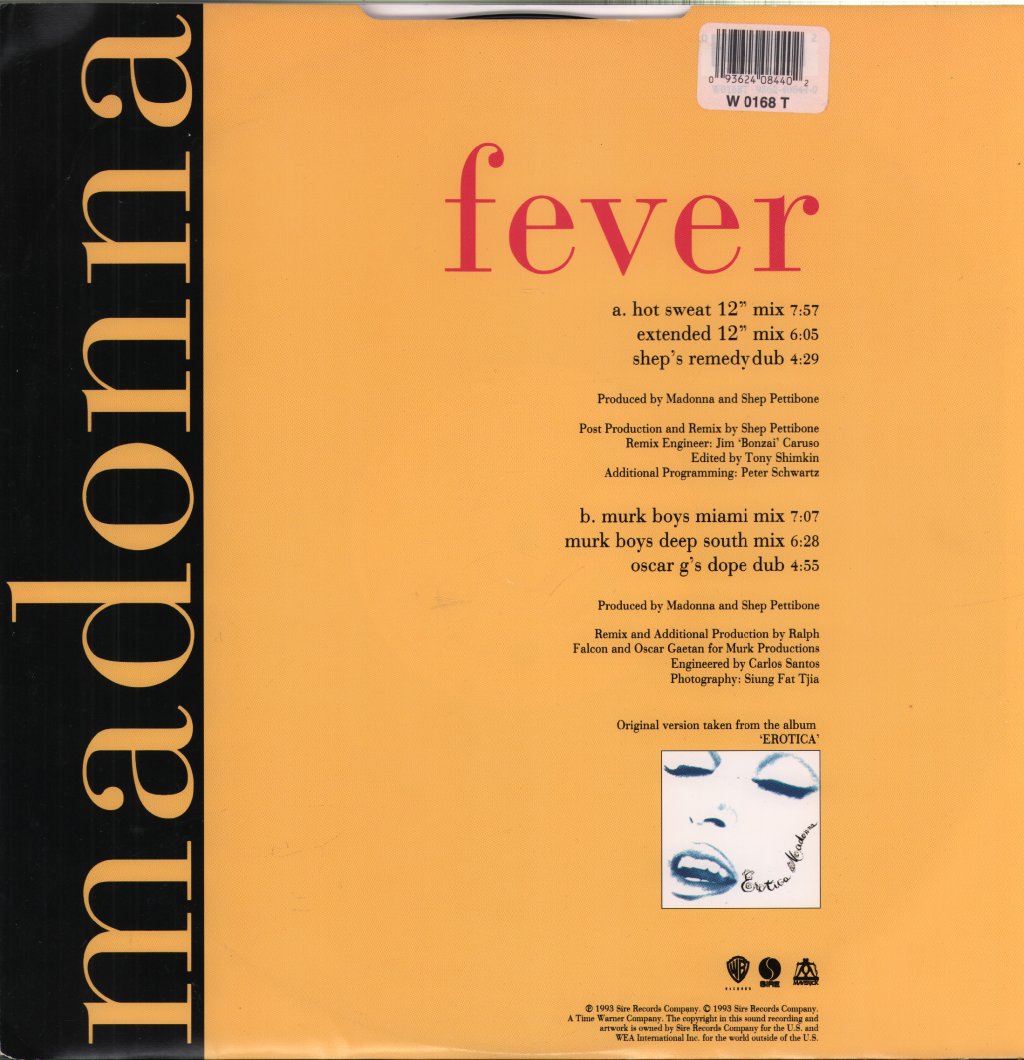 Madonna - Fever - 12 Inch