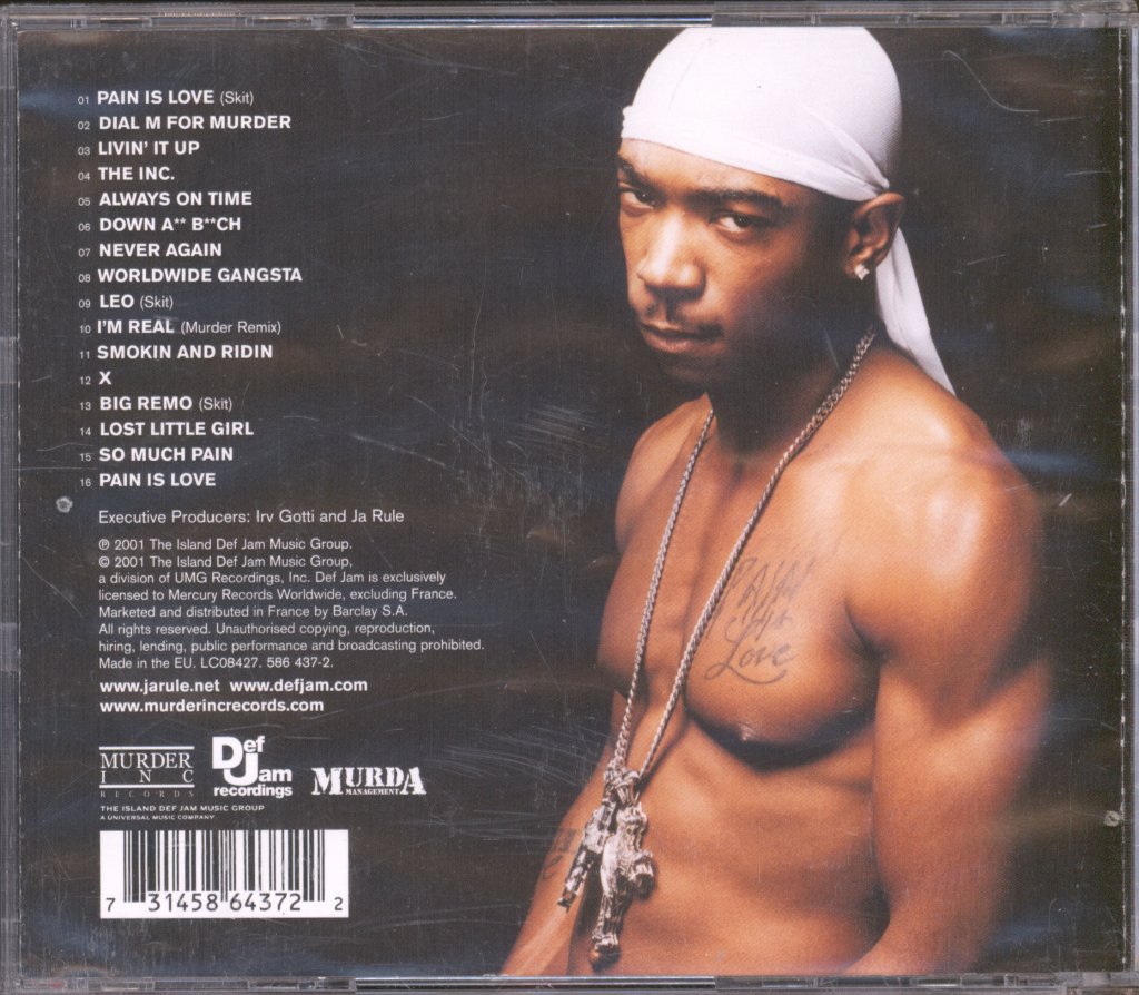Ja Rule - Pain Is Love - Cd