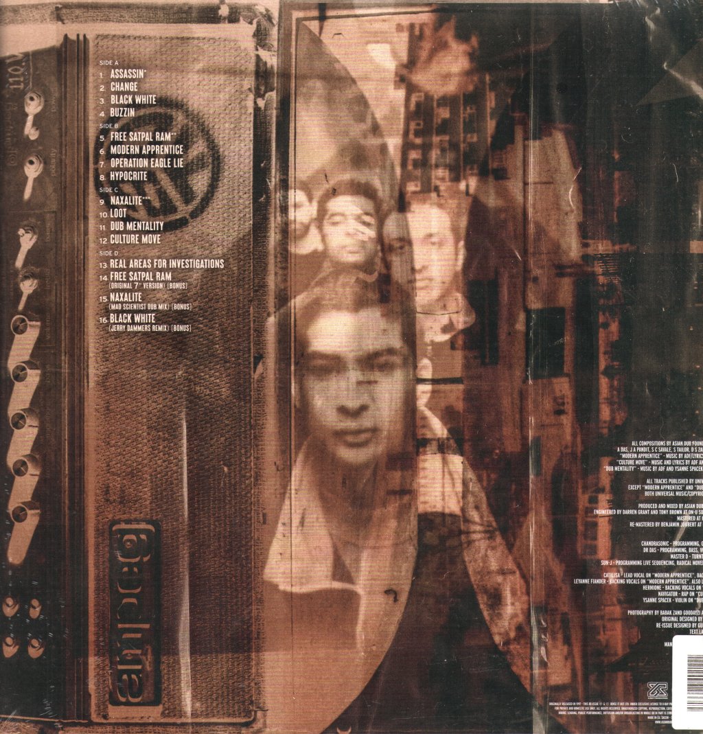 Asian Dub Foundation - R.A.F.I. (25th Anniversary Edition) - Double Lp