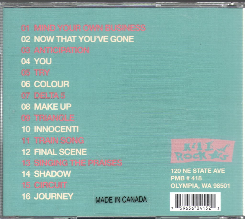 Delta 5 - Singles & Sessions 1979 - 81 - Cd