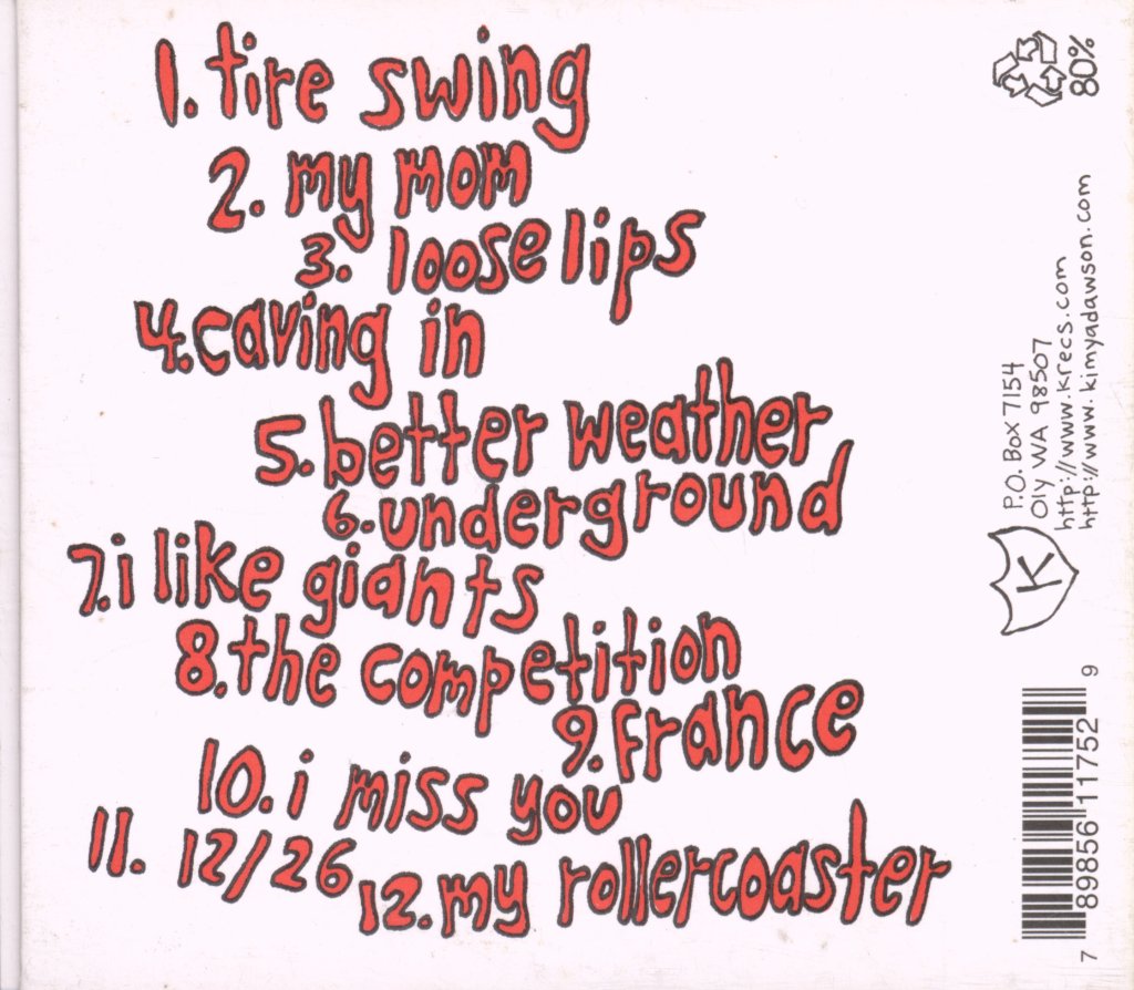 Kimya Dawson - Remember That I Love You - Cd