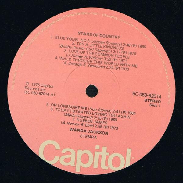 Wanda Jackson - Stars Of Country - Lp