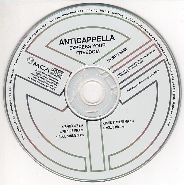 Anticappella - Express Your Freedom - Cd
